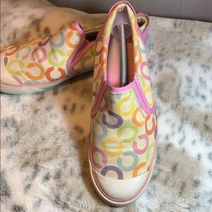Coach slipons - Size 8
